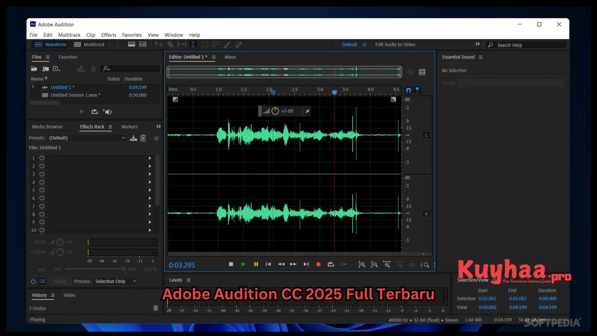 Adobe Audition CC 2026