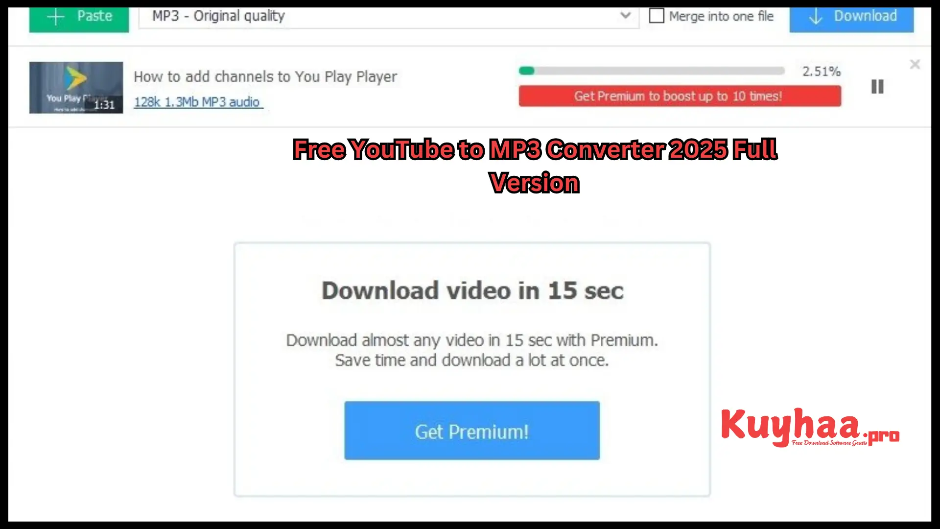 Free YouTube to MP3 Converter 2026